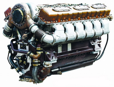 Двигатель танка Т90