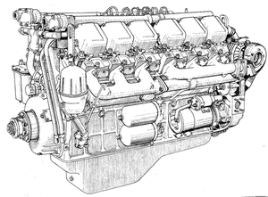 Двигатель ЯМЗ240.